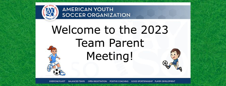 2023 Team Parent Meeting