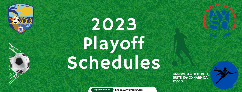 2023 Playoff Schedules