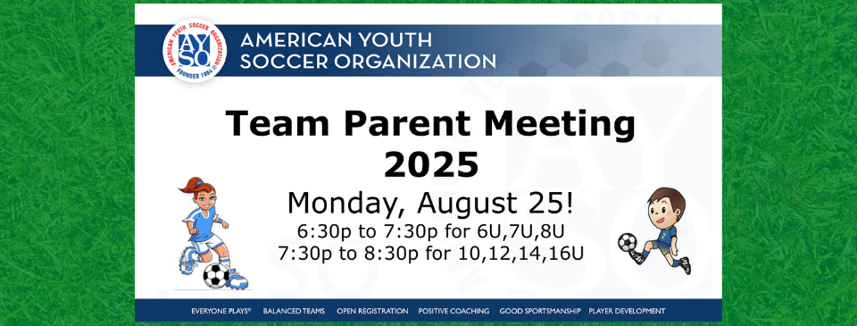 2025 Team Parent Meeting