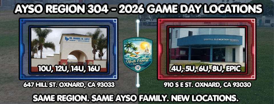 2026 Game Day Locations